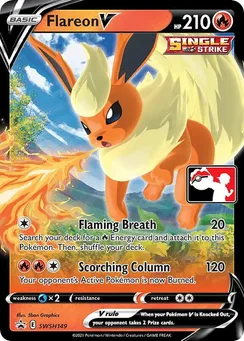 Flareon V, Play! Pokémon Prize Pack Series