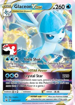 Glaceon VSTAR, Play! Pokémon Prize Pack Series