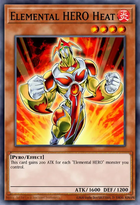 Elemental HERO Heat, Premium Pack 2 (TCG) #PP02-EN007