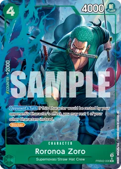 Roronoa Zoro, Normal