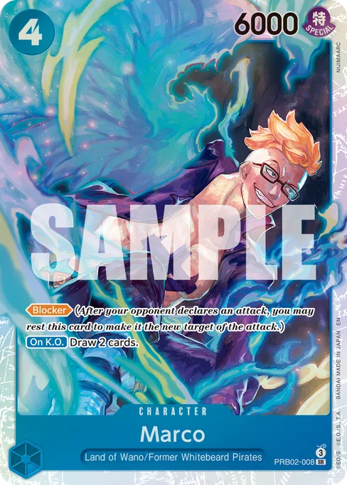 Marco, ONE PIECE CARD THE BEST vol.2 #PRB02-008
