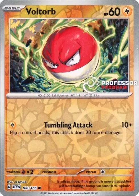 Voltorb, Professor Program Promos #100