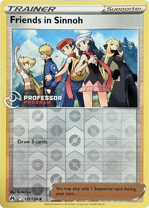 Friends in Sinnoh, Professor Program Promos #131