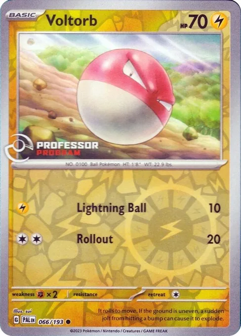 Voltorb, Professor Program Promos #66