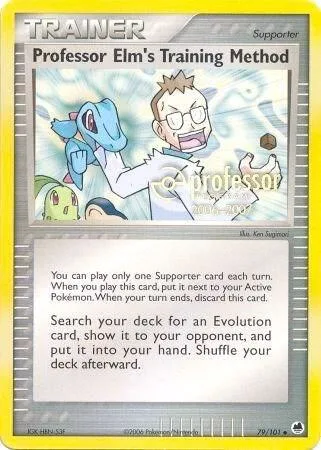 Professor Elm's Training Method, Professor Program Promos #79