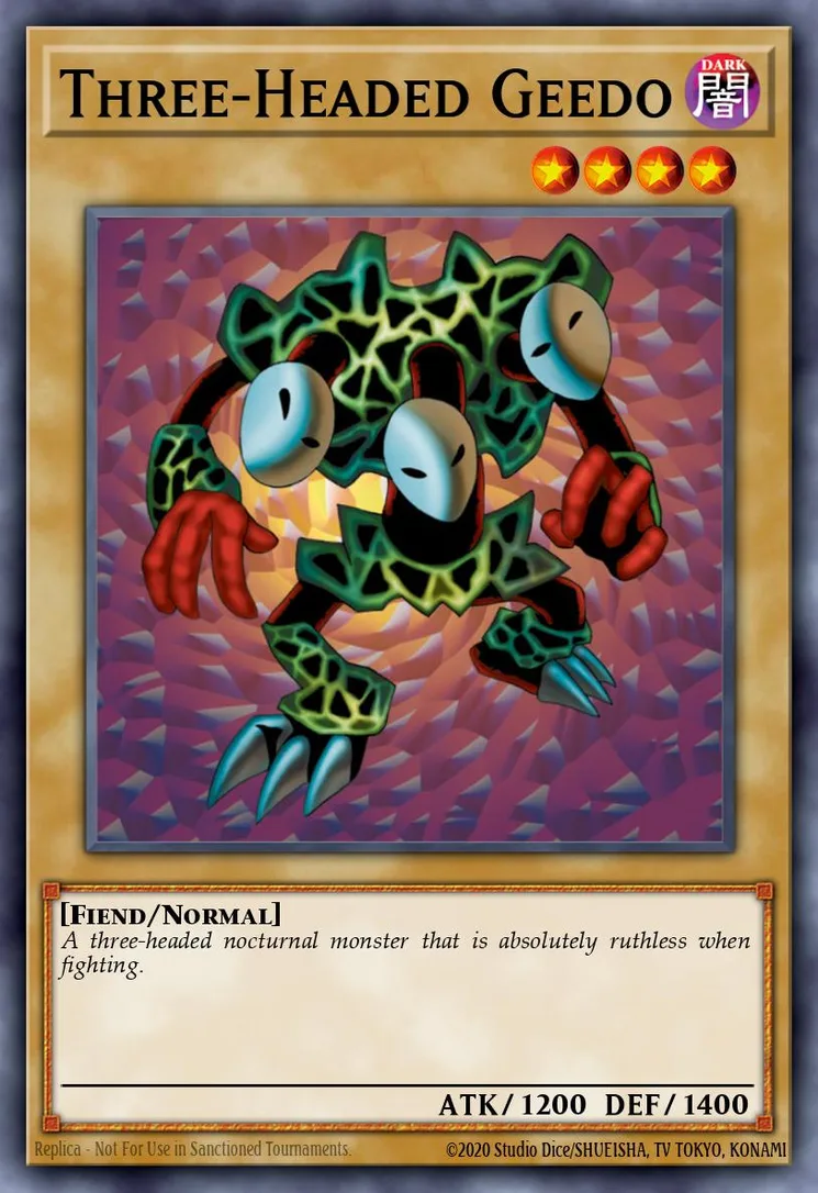 Three-Headed Geedo