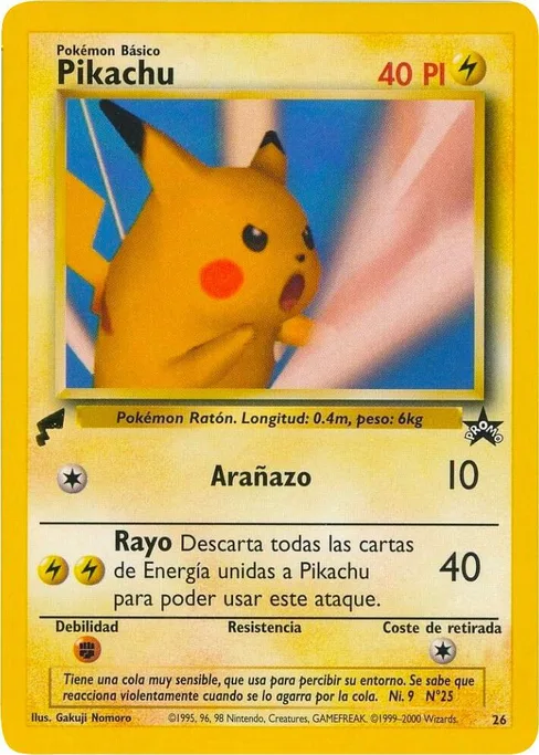 Pikachu, Pikachu World Collection Promos #4