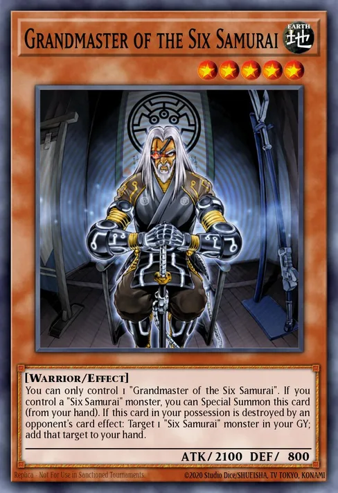 Grandmaster of the Six Samurai, Quarter Century Bonanza #RA03-EN174