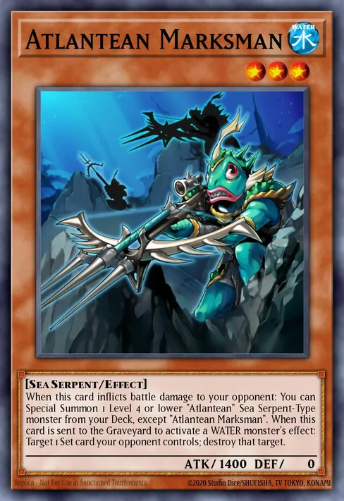 Atlantean Marksman, Quarter Century Stampede #RA04-EN009