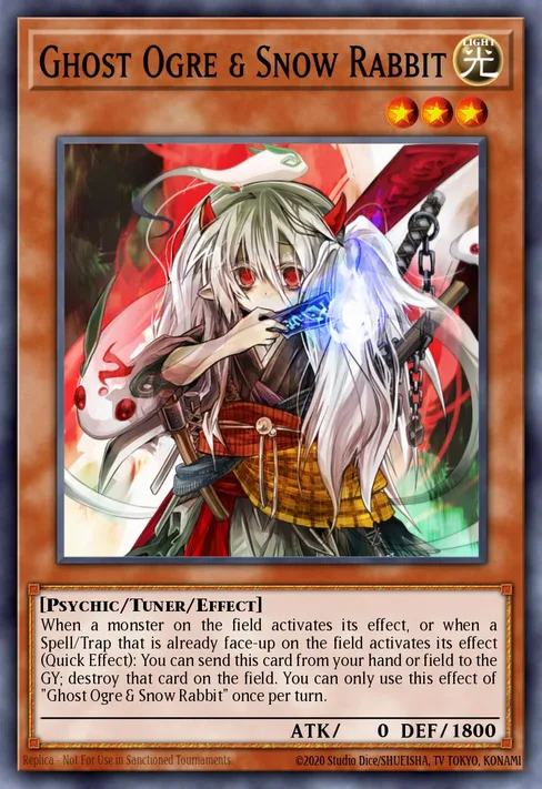 Ghost Ogre & Snow Rabbit, Quarter Century Stampede #RA04-EN015