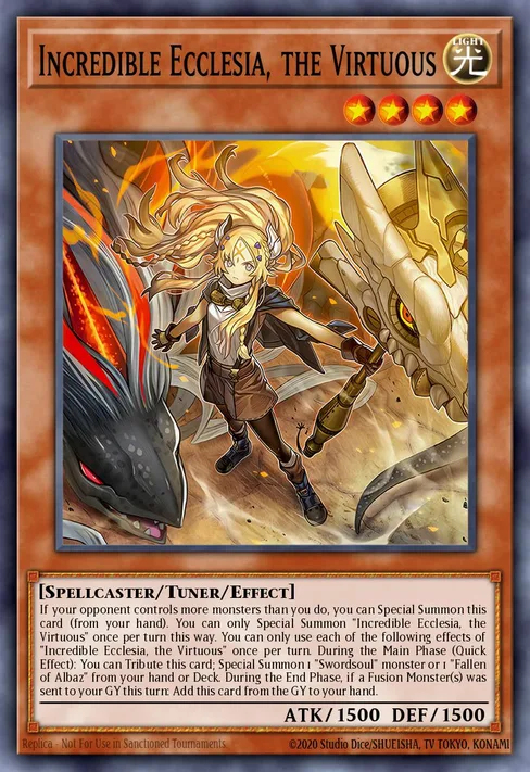 Incredible Ecclesia, the Virtuous, Quarter Century Stampede #RA04-EN039