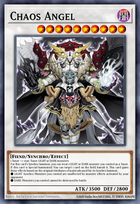 Chaos Angel, Rarity Collection 5 #RA05-EN043