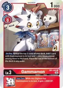 Gammamon, Normal
