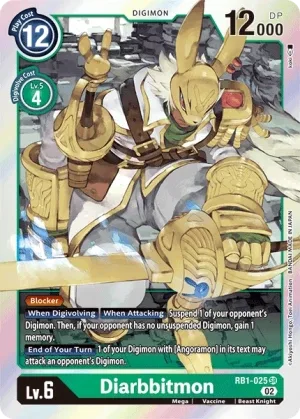 Diarbbitmon, RB-01: Resurgence Booster #RB1-025