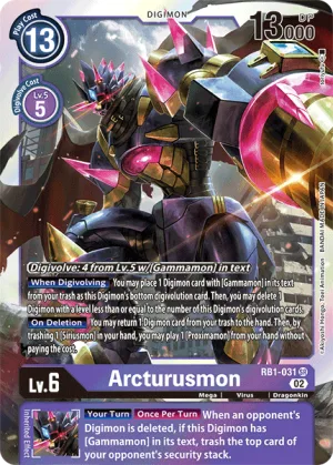 Arcturusmon, RB-01: Resurgence Booster #RB1-031