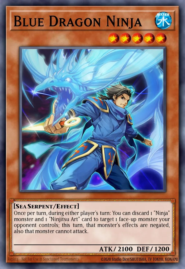 Blue Dragon Ninja