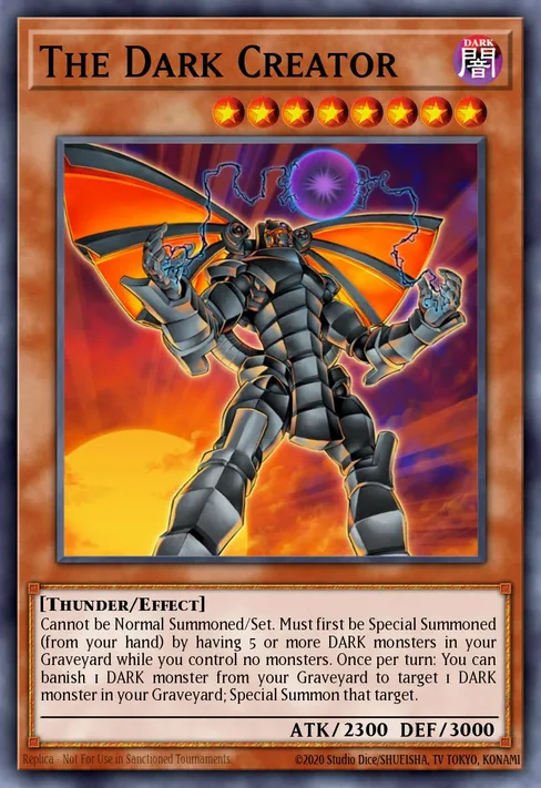 The Dark Creator, Raging Battle #RGBT-ENSE1