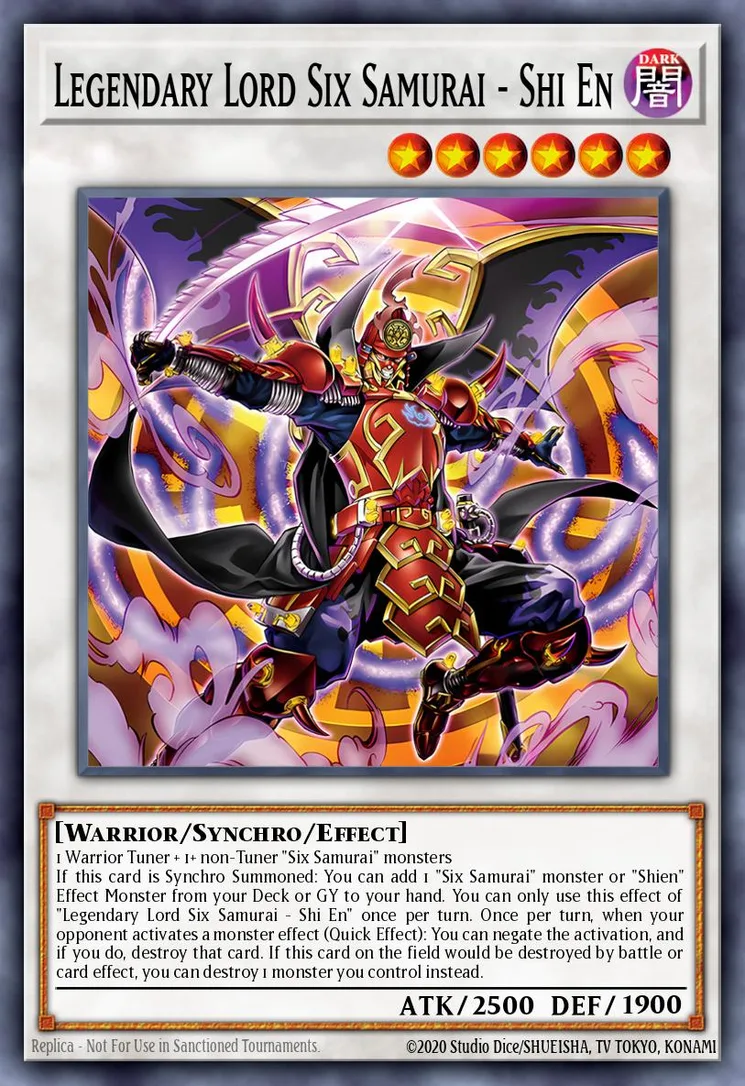 Legendary Lord Six Samurai - Shi En
