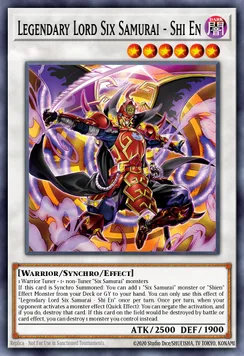 Legendary Lord Six Samurai - Shi En