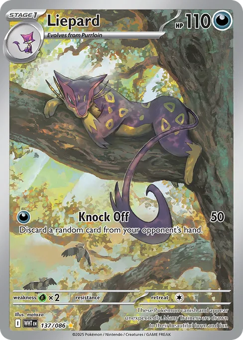 Liepard, White Flare #137