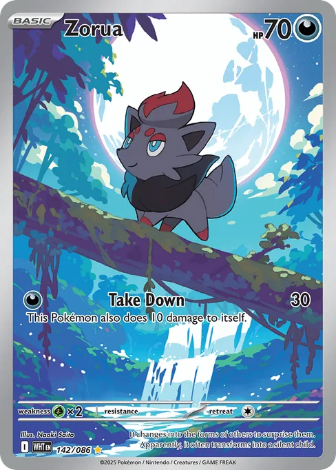 Zorua, White Flare #142
