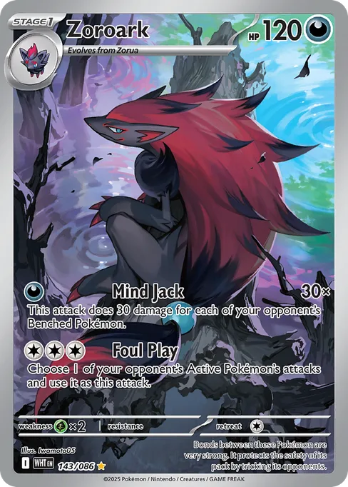 Zoroark, White Flare #143