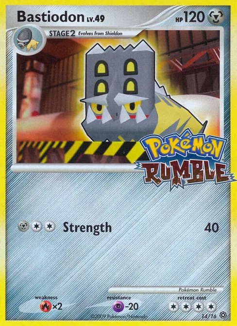 Bastiodon, Pokémon Rumble #14