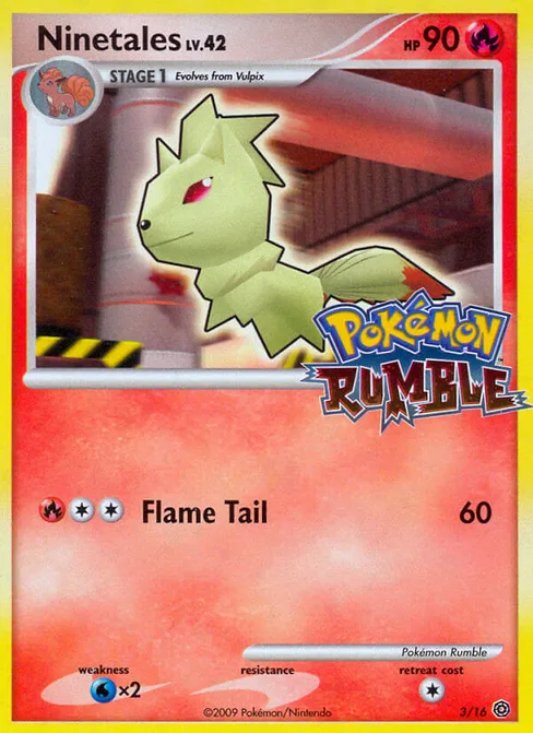 Ninetales, Pokémon Rumble #3