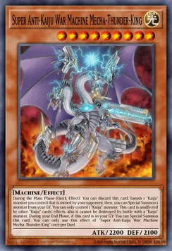 Super Anti-Kaiju War Machine Mecha-Thunder-King