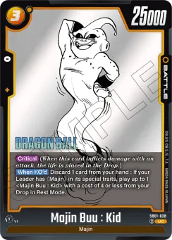 Majin Buu : Kid, Normal