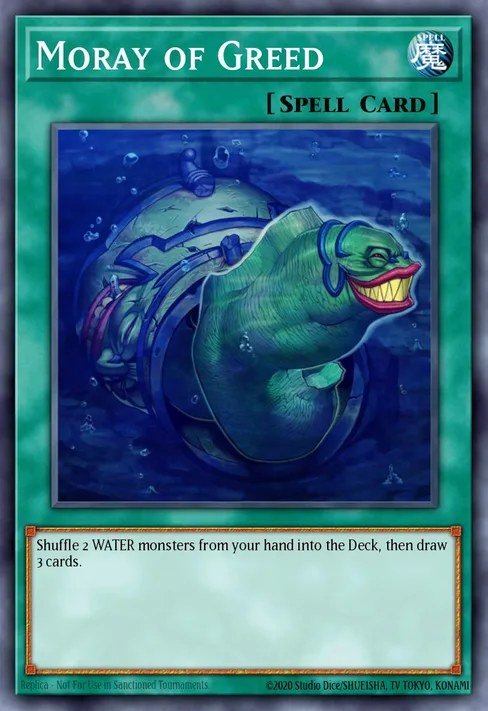 Moray of Greed, Speed Duel: Attack from the Deep #SBAD-EN034