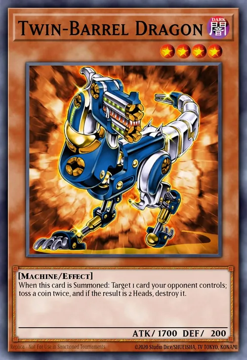 Twin-Barrel Dragon, Speed Duel: Streets of Battle City #SBC1-ENF06