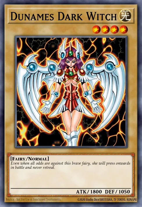 Dunames Dark Witch, Speed Duel: Battle City Box #SBCB-EN168