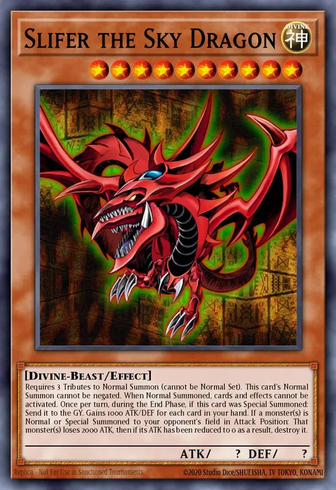 Slifer the Sky Dragon, Speed Duel: Battle City Box #SBCB-EN201