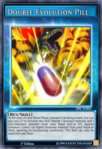 Double Evolution Pill (Skill Card)