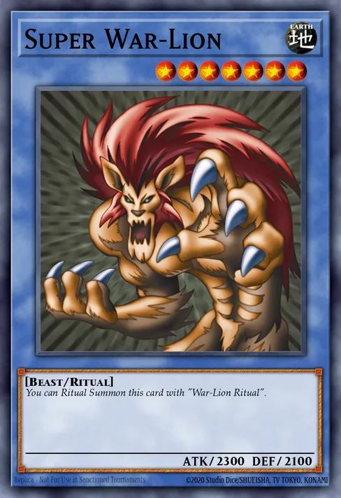 Super War-Lion, Speed Duel: Trials of the Kingdom #SBTK-EN030