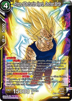 Prince of Destruction Vegeta, Destined Battle, Normal