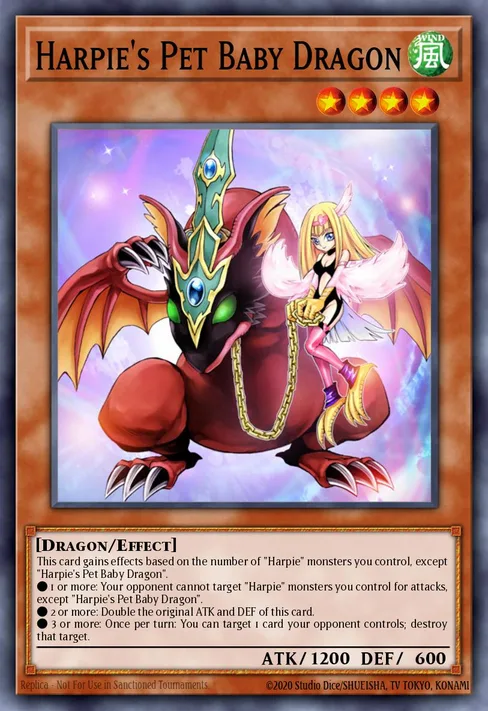 Harpie's Pet Baby Dragon, Structure Deck: Lord of the Storm #SD8-EN017