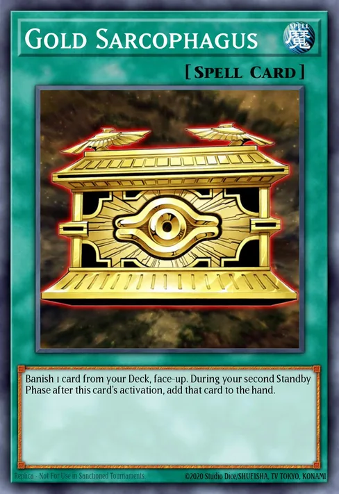 Gold Sarcophagus, Structure Deck: Cyberse Link #SDCL-EN027