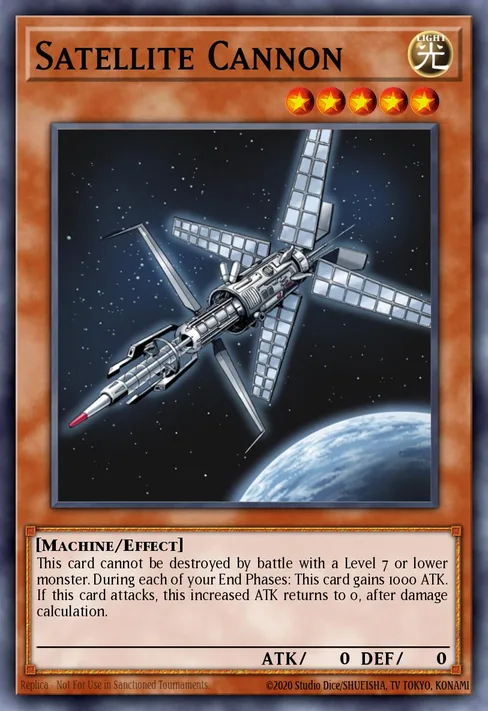 Satellite Cannon, Cyber Dragon Revolution Structure Deck #SDCR-EN012