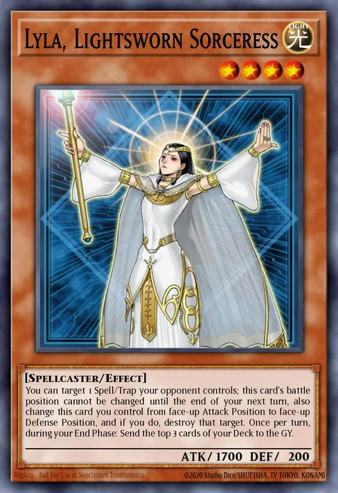 Lyla, Lightsworn Sorceress, Dragons Collide Structure Deck #SDDC-EN021
