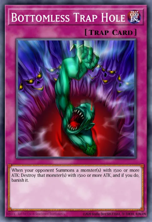 Bottomless Trap Hole, The Dark Emperor Structure Deck #SDDE-EN032