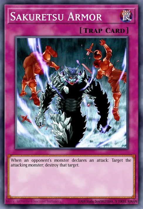 Sakuretsu Armor, The Dark Emperor Structure Deck #SDDE-EN033