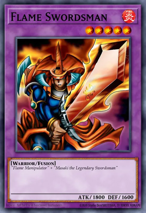 Flame Swordsman, Starter Deck: Joey #SDJ-024