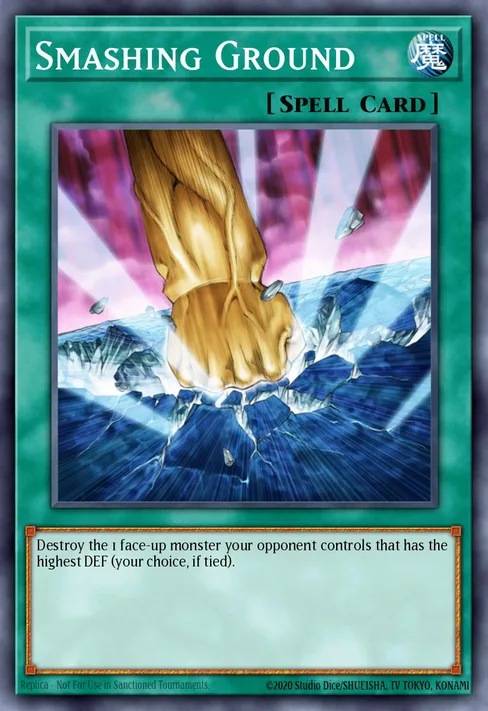 Smashing Ground, Lost Sanctuary Structure Deck #SDLS-EN026