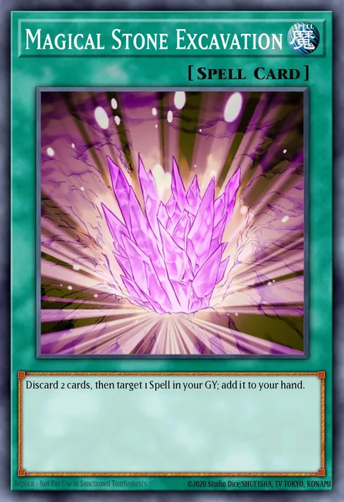 Magical Stone Excavation, Structure Deck: Marik (TCG) #SDMA-EN027