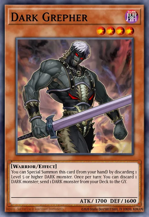 Dark Grepher, Pendulum Domination Structure Deck #SDPD-EN017