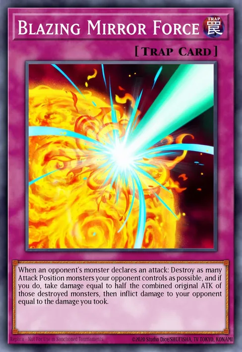 Blazing Mirror Force, Structure Deck: Powercode Link #SDPL-EN034