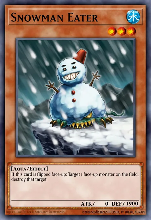 Snowman Eater, Realm of the Sea Emperor Structure Deck #SDRE-EN016