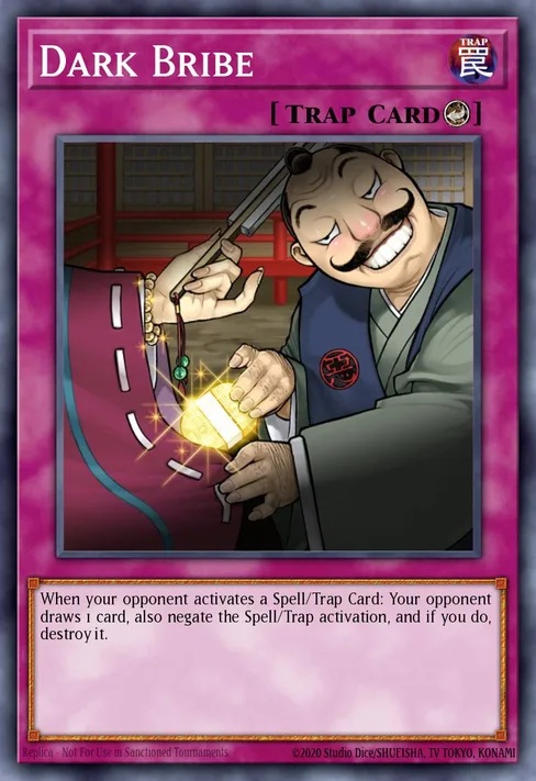 Dark Bribe, Warriors' Strike Structure Deck #SDWS-EN032